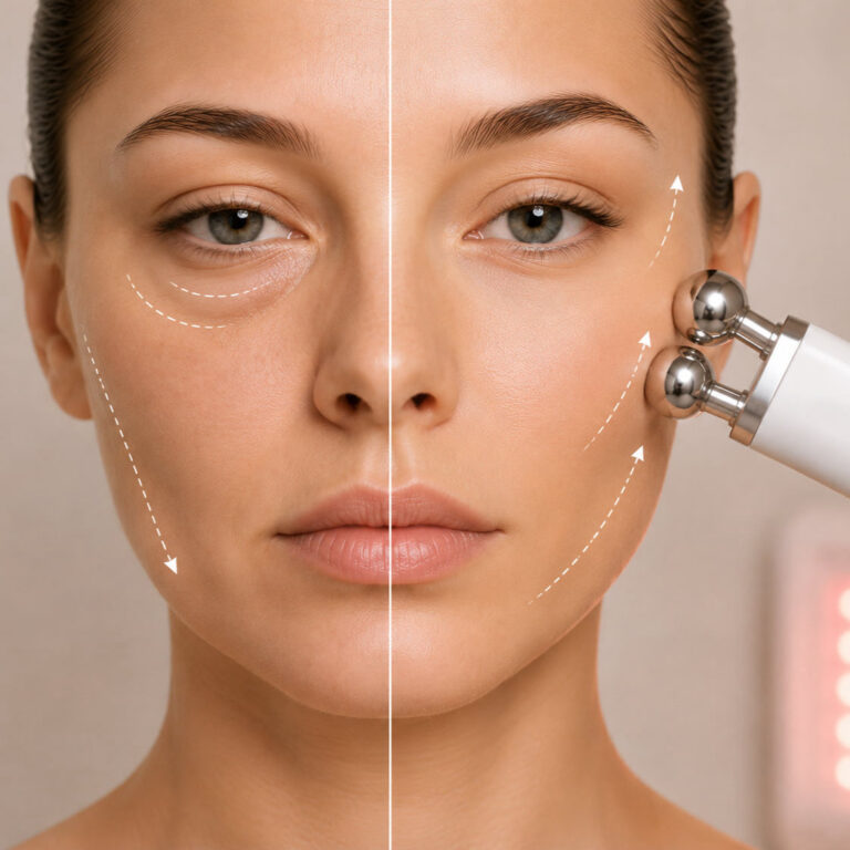 Advanced Microcurrent Facial Lift + LED Therapy