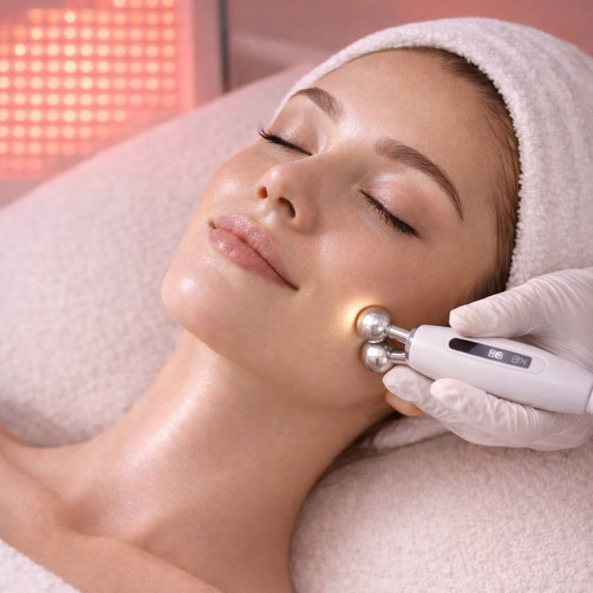 Advanced Microcurrent Facial Lift + LED Therapy