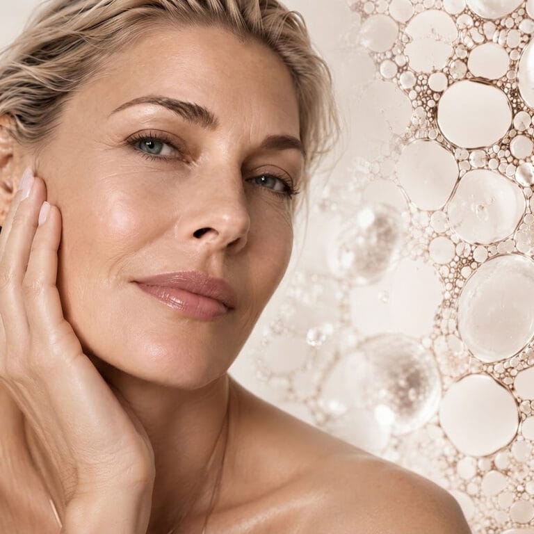 Exosomes + Peptides 40+ Menopause Skin Renewal in Calgary