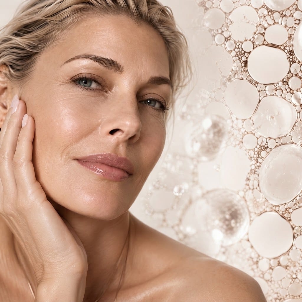Exosomes + Peptides 40+ Menopause Skin Renewal